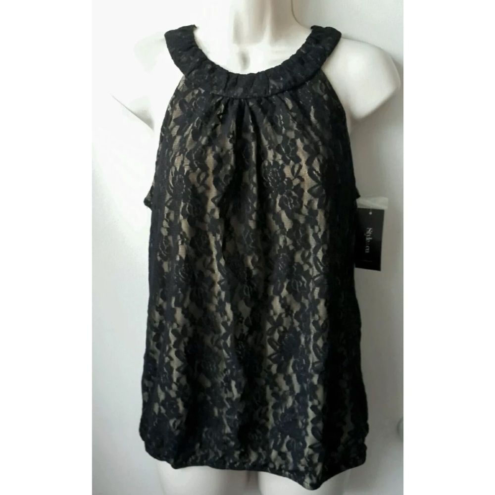 Style&Co Tour Eiffel Women Tank Top M